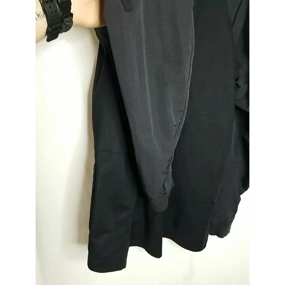 Nike Tech Mens XL Jacket Woven Varsity‎ 832192-010 Black Full Zip Sportswear